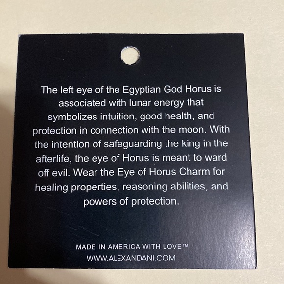 Alex and Ani EYE OF HORUS Charm Bangle - Picture 5 of 5